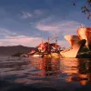 "Pirate fishing vessel converted to a home in Lembeh Strait off North Sulawesi, Indonesia," wrote Claire Fackler of her winning image.