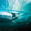 “This photograph I call ‘Emerald Spirit’ was taken on the most intimidating and most surf-heavy spot on the western coast of Ireland. Local surfer Fergal Smith was paddling and scoring a few deep tube rides inside the waves. Each time he started to p