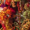 A piece of the Hyperbolic Crochet Coral Reef exhibit.