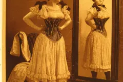 In the 19th century, many women wore tight corsets that were stiffened with stays made from baleen.