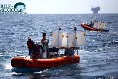 Drifters, Dye, and Drones: How can you follow 3.19 million barrels of spilled oil? Researchers with GoMRI's CARTHE project have set out drifters—big and small—that relay their GPS locations every five minutes. These data can help scientists understand 