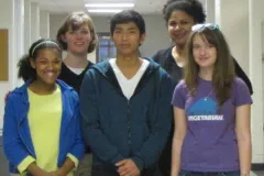 Students from Grady High School, part of the Georgia Aquarium Delegation, are researching the impacts of climate change on loggerhead sea turtles in the south Atlantic ocean.