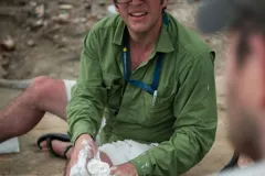 Jorge Velez-Juarbe, predoctoral fellow in the Department of Paleobiology at the Smithsonian's National Museum of Natural History
