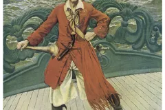 Pirate on the high sea