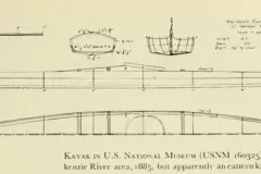 a sketch of a kayak design