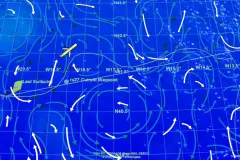 Illustration of eddy fields in the Atlantic Ocean