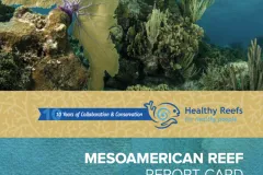Cover of 2018 Mesoamerican Reef Report Card