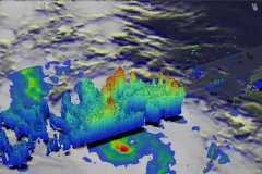A three dimensional radar of Hurricane Patricia