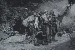 Pirates divide up the riches they plundered. Most pirates abided by their own codes of conduct, and life aboard pirate ships was more democratic than that on naval ships of the time. Watch a slide show about legendary pirates from the Golden Age of Pirates.