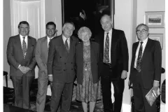 5 men and 1 woman 