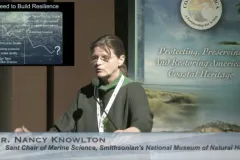 Nancy Knowlton giving a lecture