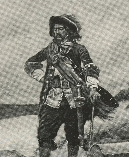 Captain William Kidd at Gardiner&#039;s Island