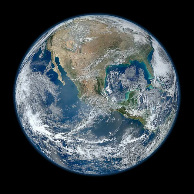 'Blue Marble' satellite image of the Earth 'Blue Marble' satellite image of the Earth