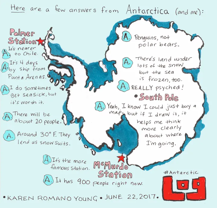 Karen Romano Young's 3rd AntarcticLog