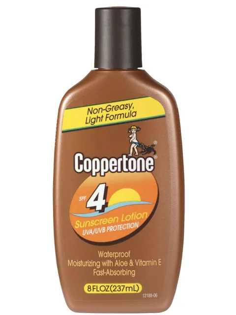 a brown bottle of sunscreen